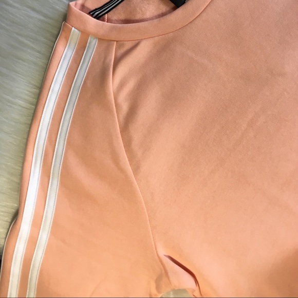 NWT Adidas Logo Sweatshirt Streetwear Fleece Top - Picture 3 of 11